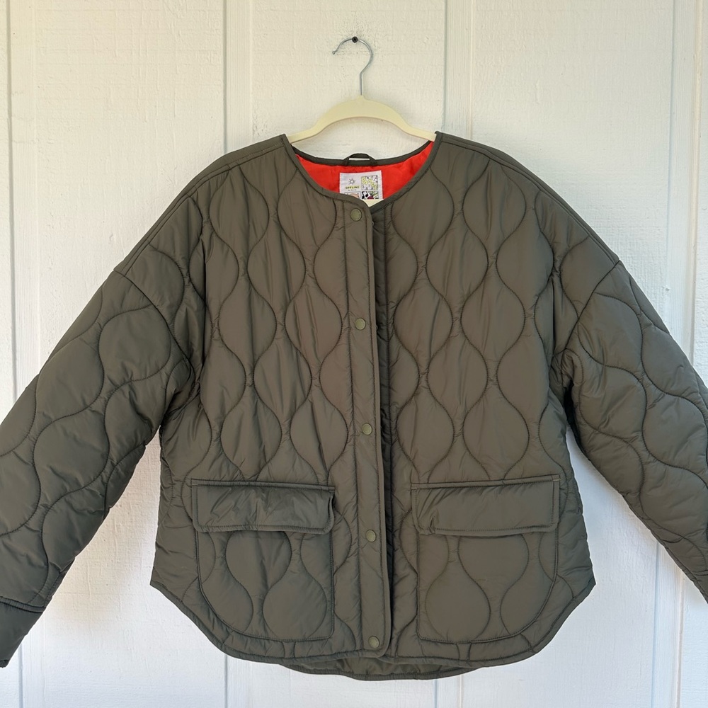 OFFLINE BY AERIE Quilted Bomber Jacket Size L